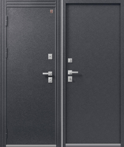 Входная дверь Центурион ТЕРМО Т-1 Антрацит муар - Антрацит муар