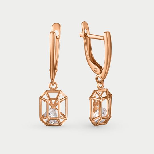 Серьги золотые