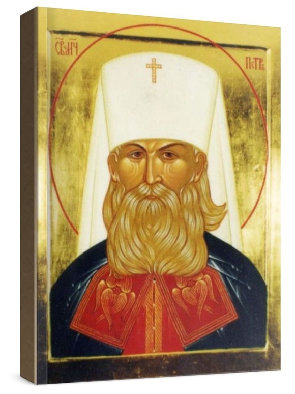 Петр Крутицкий (рукописная икона)