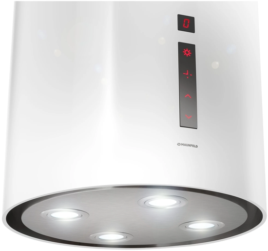 Вытяжка MAUNFELD Lee Isla (sensor) 39 белый