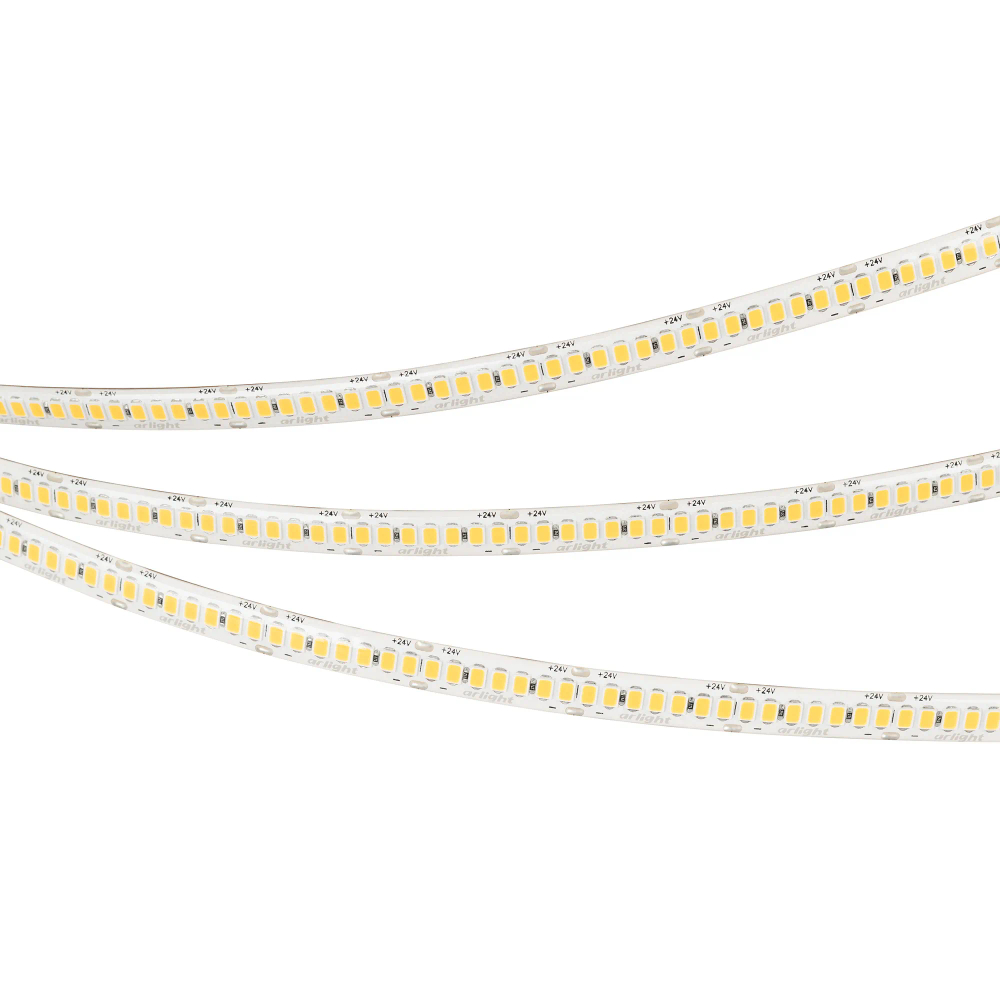 Светодиодная лента герметичная RTW-SE-A280-8mm 24V Warm3500 (10 W/m, IP65, 5m) (Arlight, 5 лет) 045562