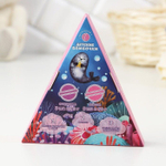 Набор из 6 детских бомбочек для ванны «Русалочка» с ароматом малины и черной смородины (Цвет: не задано)