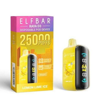 ELF BAR RAYA D3 - Lemon Lime Ice (5% nic)