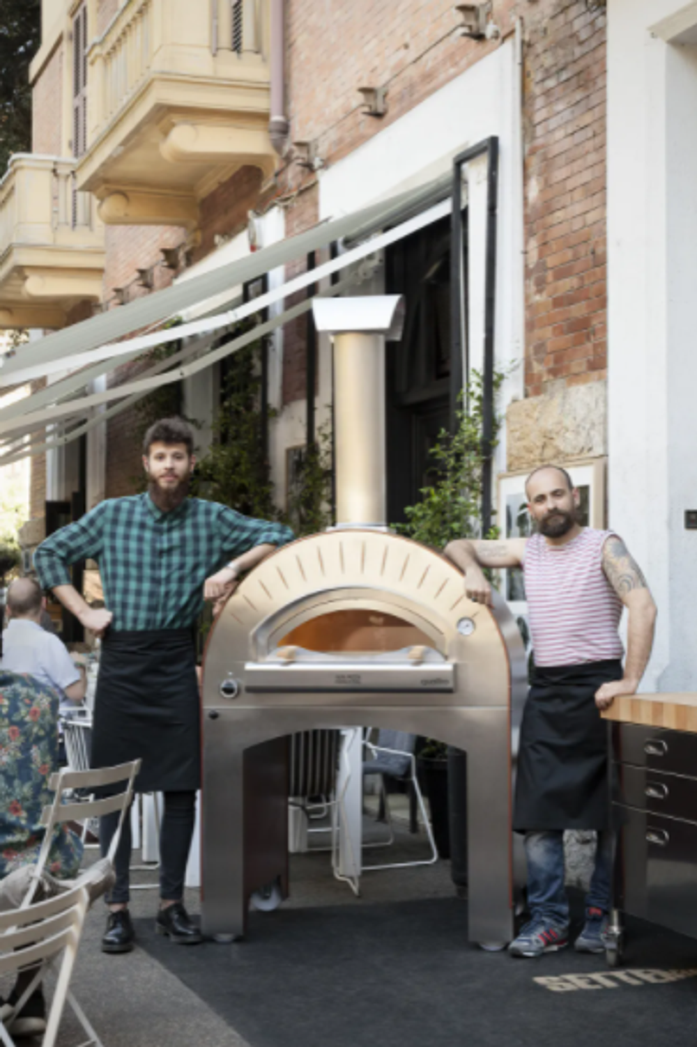 Печь для пиццы на дровах ALFA PIZZA QUATTRO PRO (ГАЗ)