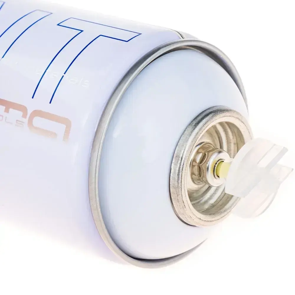 Для рекламы на асфальте и временной разметки белая краска акриловая 520 мл