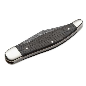 Складной нож Boker 112021DAM 20-20 Classic Damast c клинком из стали Damasteel, рукоять дерево (Дуб мореный)