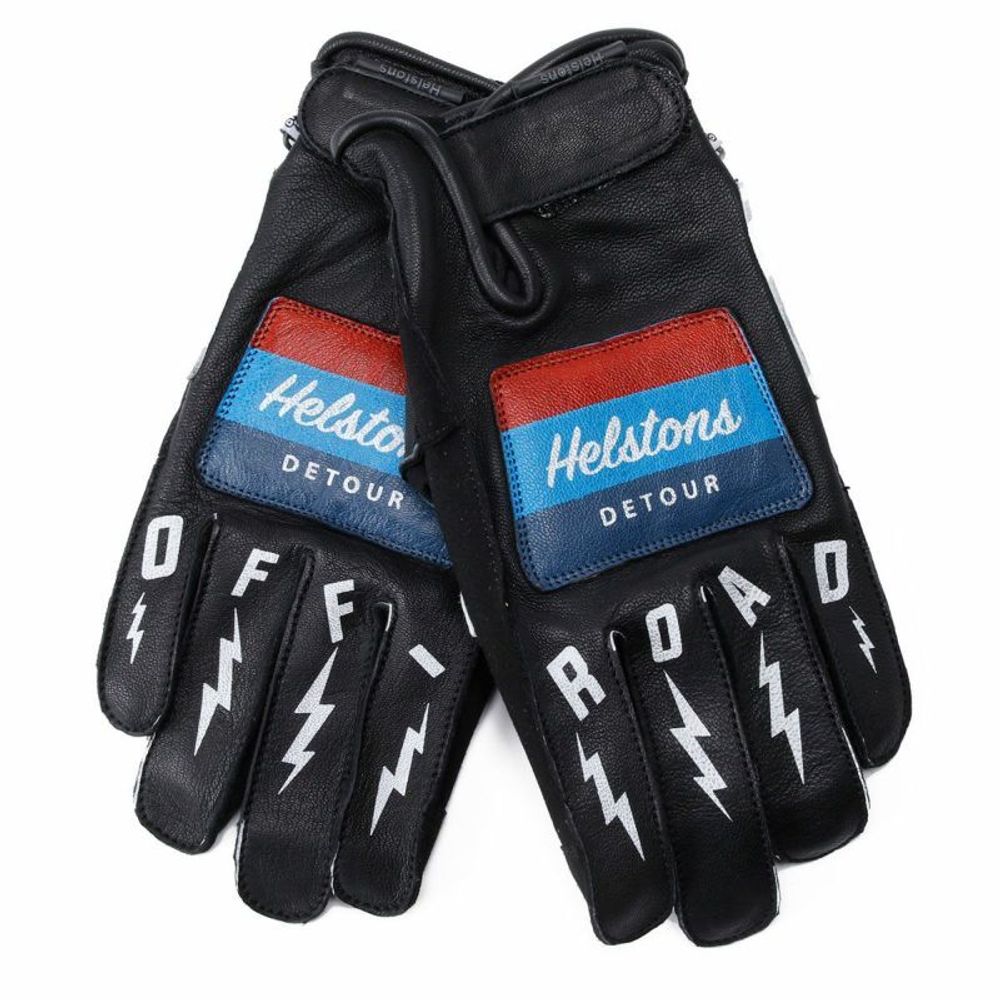 Gants Detour ete Cuir-Amara / Черно-белый