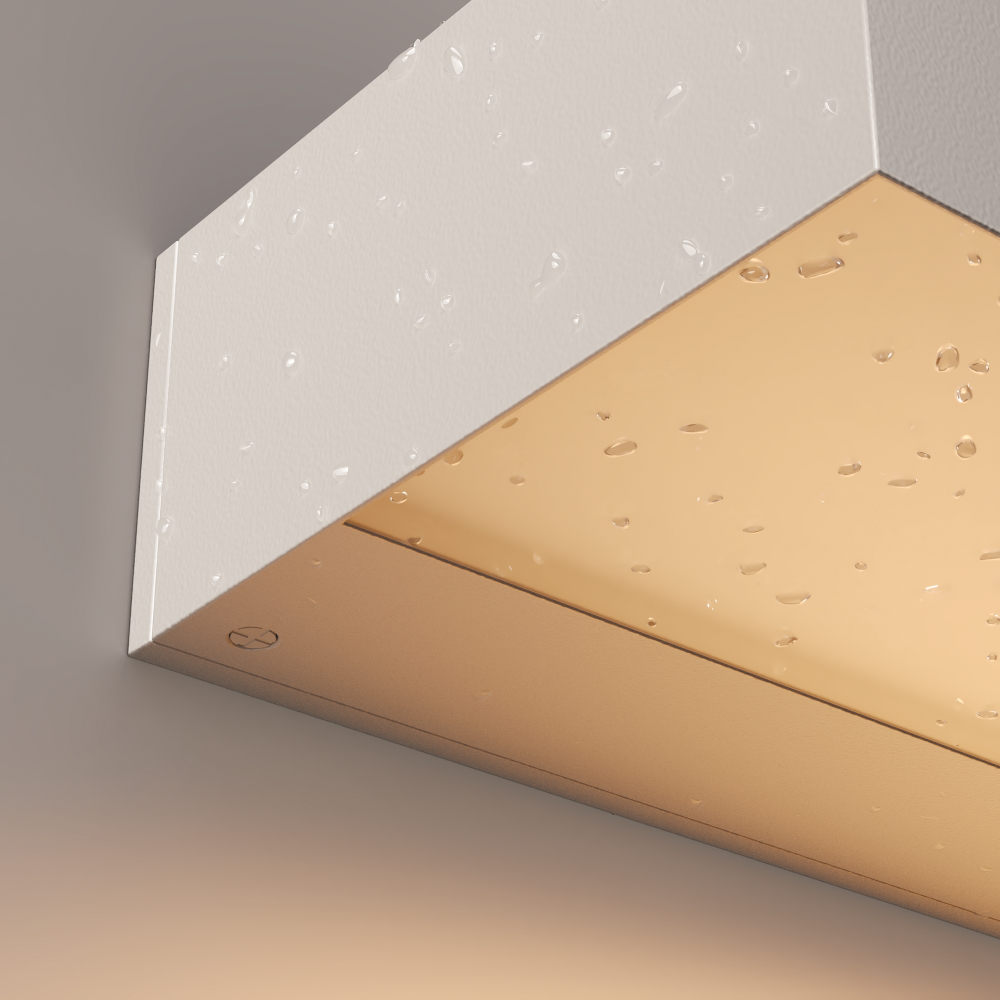 Уличный настенный светодиодный светильник Maytoni Lot O428WL-L10W3K