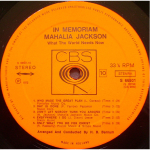 Mahalia Jackson / In Memoriam (5LP)
