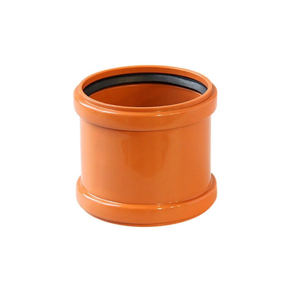 Муфта врезная рыжая 160/190