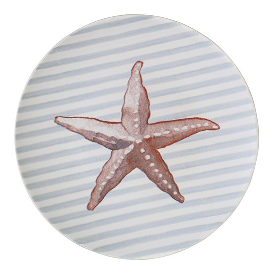 Набор из четырех тарелок aquarium из коллекции sea treasures, D21,5 см