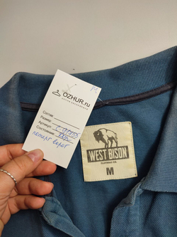 Футболка-поло West Bison модная 46 размер