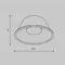 Линза для светильников серии Мини / Mini 55° Technical lensd25-55