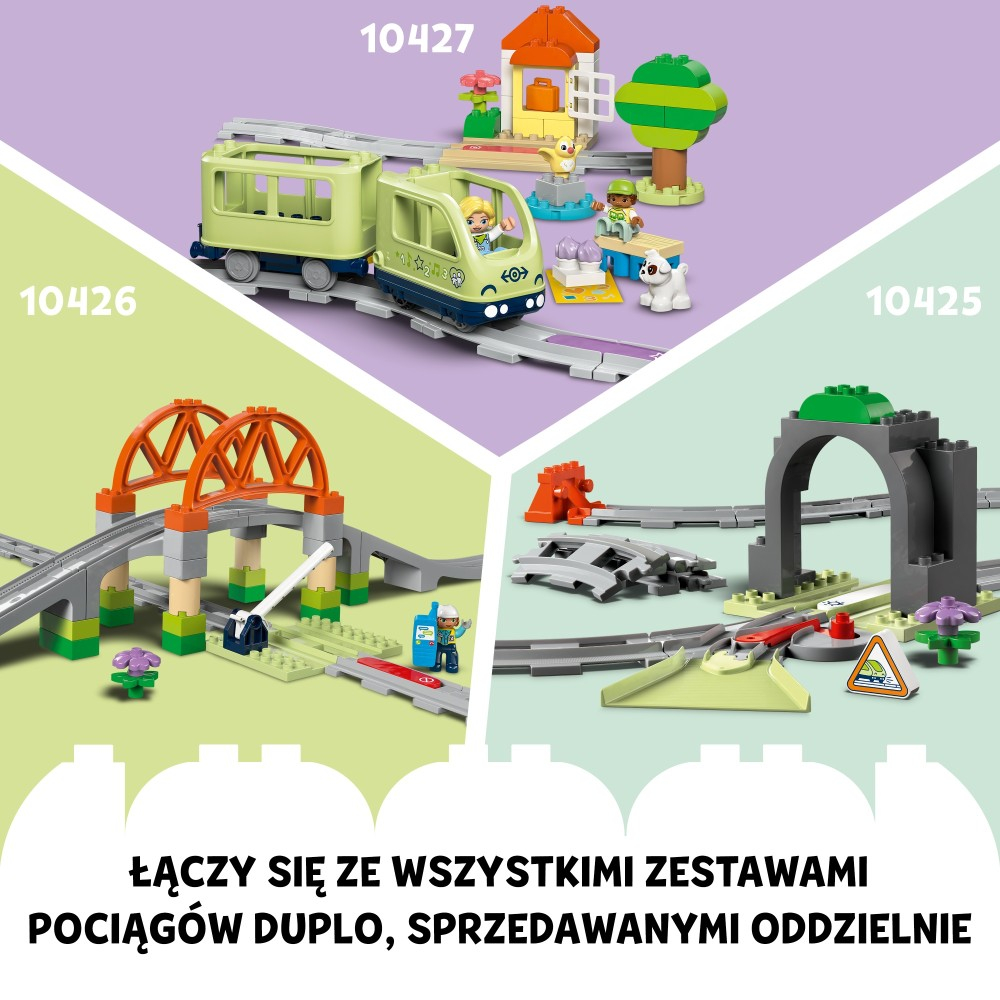LEGO DUPLO Town - Большой интерактивный городской поезд 10428