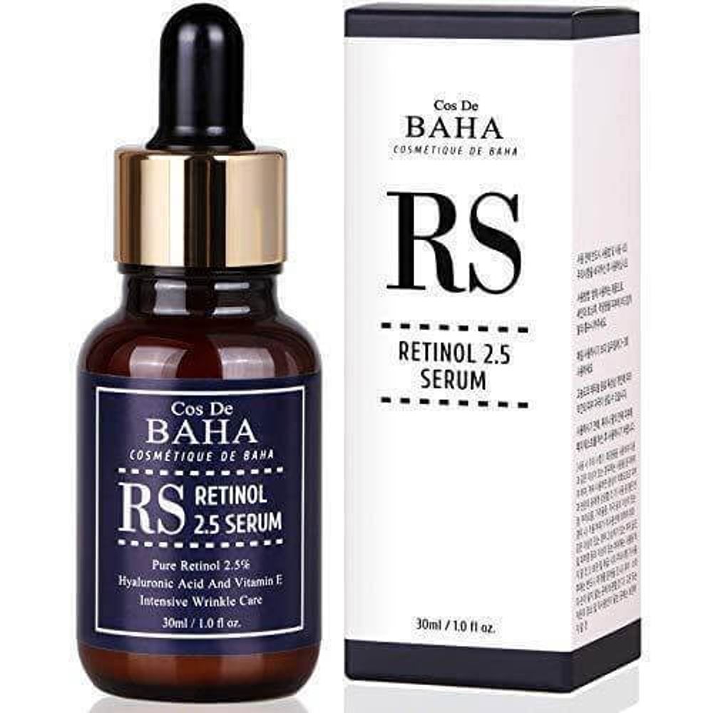 Омолаживающая сыворотка с ретинолом Cos De BAHA Retinol 2.5 serum RS