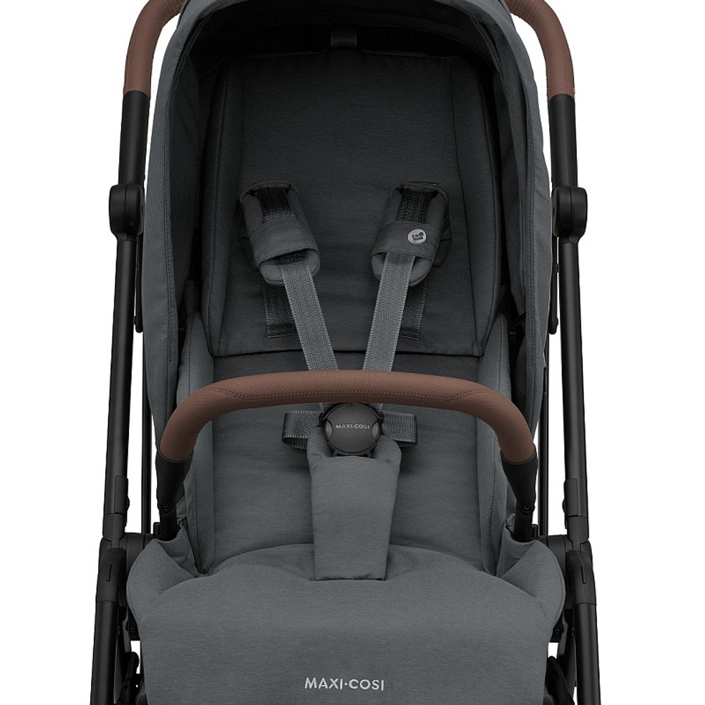 Детская коляска Maxi-Cosi Leona2 Oria 3 в 1 с автокреслом CabrioFix Essential graphite 1204204110 Twillic Graphite/1507672111 Essential Black
