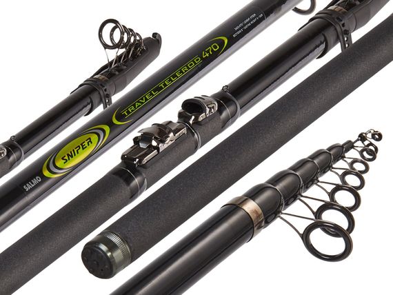 Удилище поплавочное с кольцами Salmo Sniper TRAVEL TELEROD 4.70
