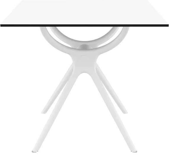 Пластиковый стол Air Table 80х80 см, белый