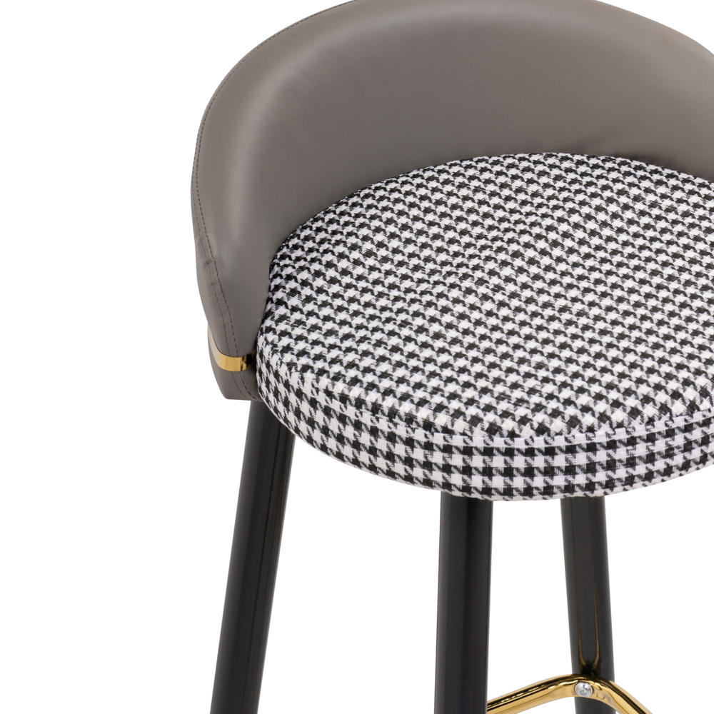 Барный стул Woodville Kardial gray, black