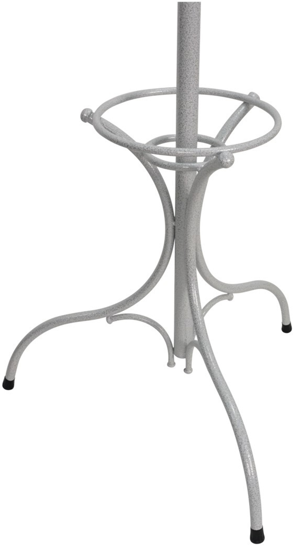 ВЕШАЛКА СТОЙКА №2 ТЮЛЬПАН БЕЛОЕ СЕРЕБРО ВНП13Б