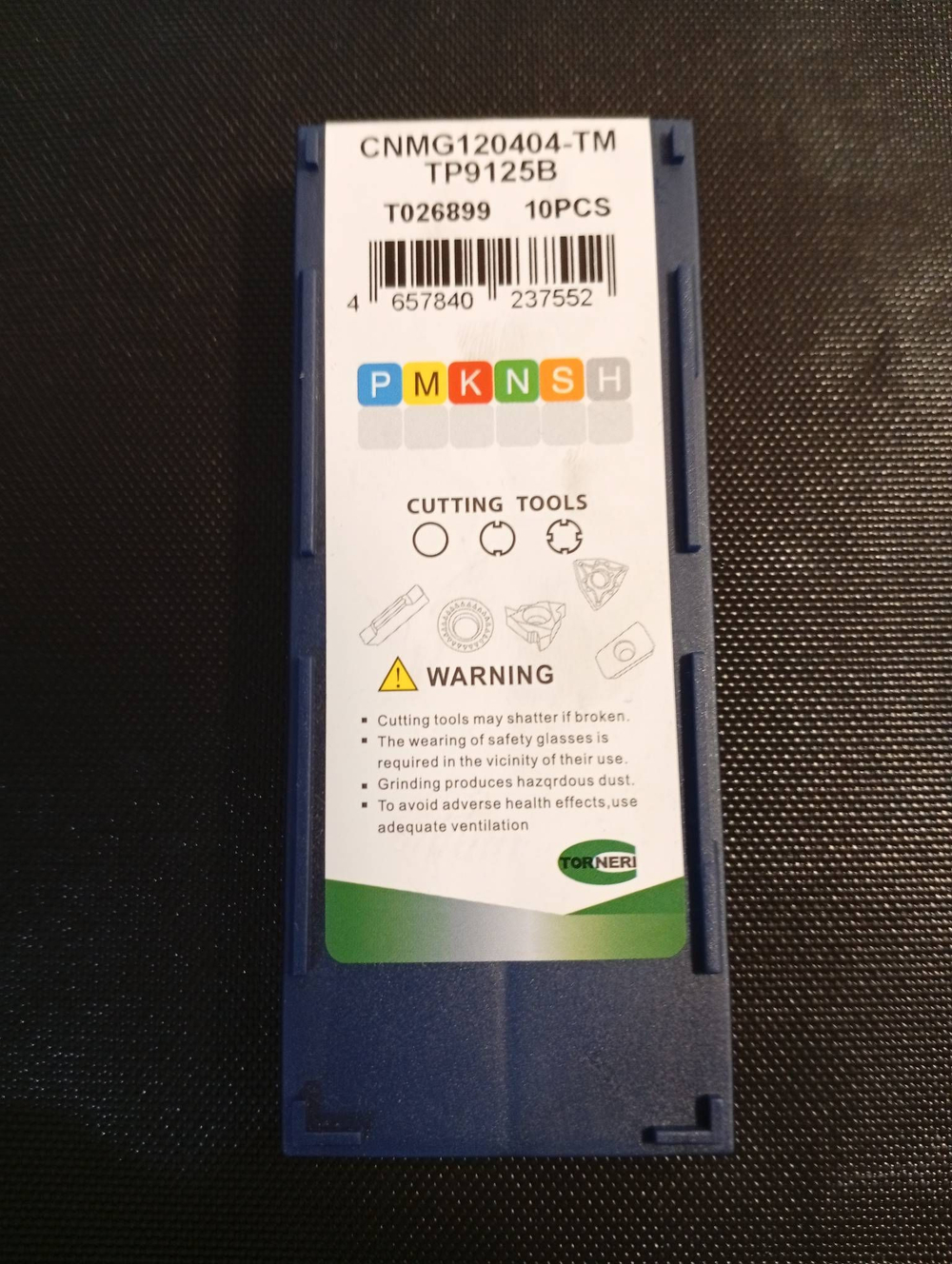 Пластина токарная CNMG120404-TM TP9125B