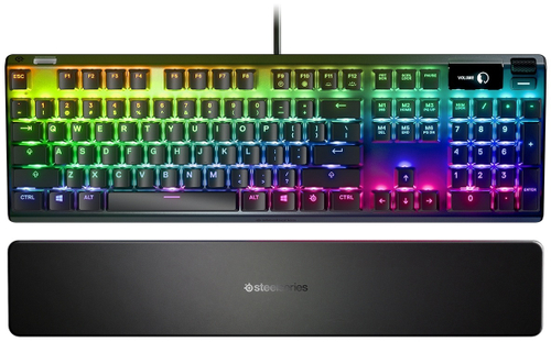 Клавиатура SteelSeries Apex 7 Brown Switch 64786 черный