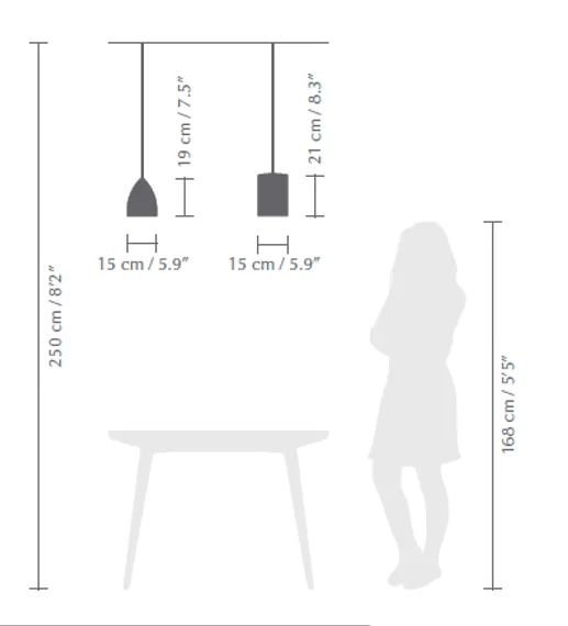 Плафон Umage Ripples Slope, Ø15х21 см, белый