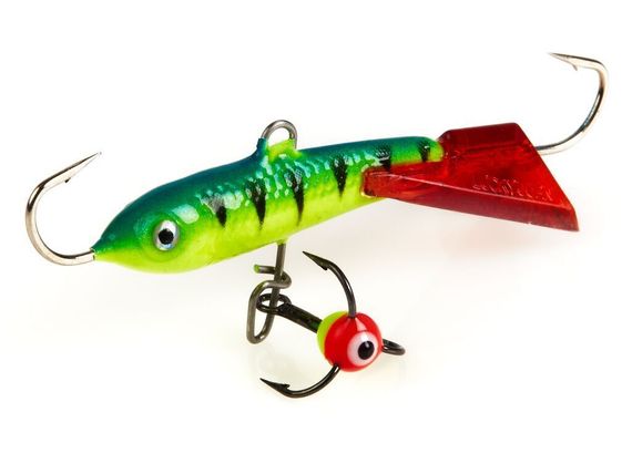 Балансиры Lucky John 3шт набор 2 MIX окуневый 1  с тройниками с тройниками