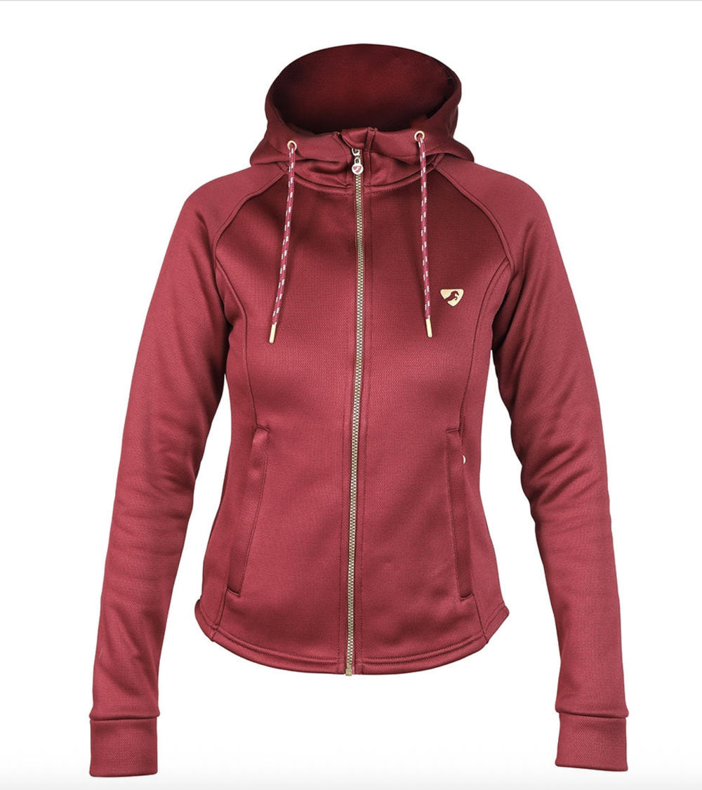Толстовка на молнии Shires Aubrion Kilburn Wine Red
