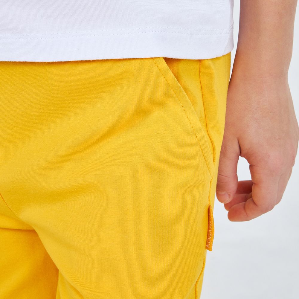 Желтые шорты для мальчика KOGANKIDS