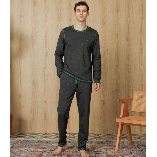 Мужская пижама темно-серая Doreanse 4674