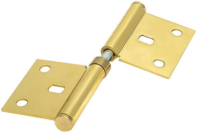 Петля разъемная без врезки (Золото) L