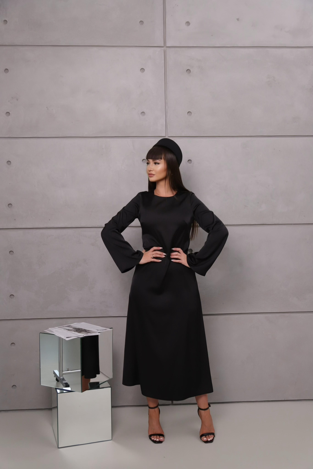 Платье Мелисса (черный)