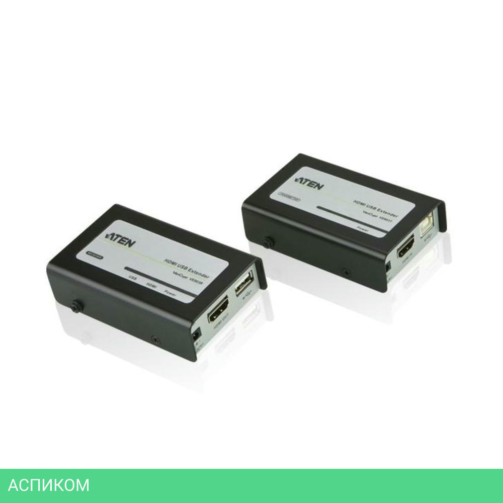 Удлинитель по витой паре ATEN VE803-AT-G