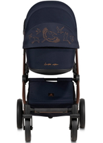 Детская коляска Tutis Mio 3 Plus Limited New 4 в 1 с автокреслом Beno Black и базой 1622015 Midnight Swallow