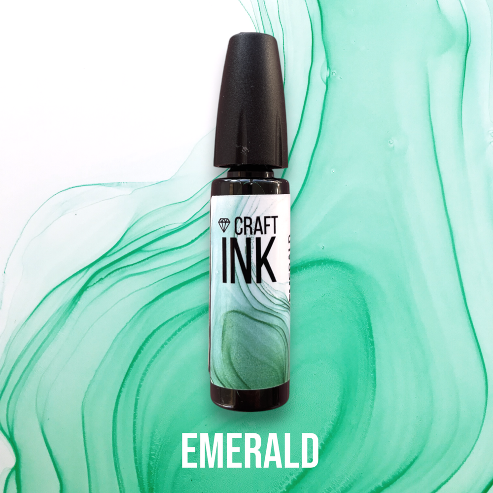 Спиртовые чернила Craft INK (носик игла), Emerald