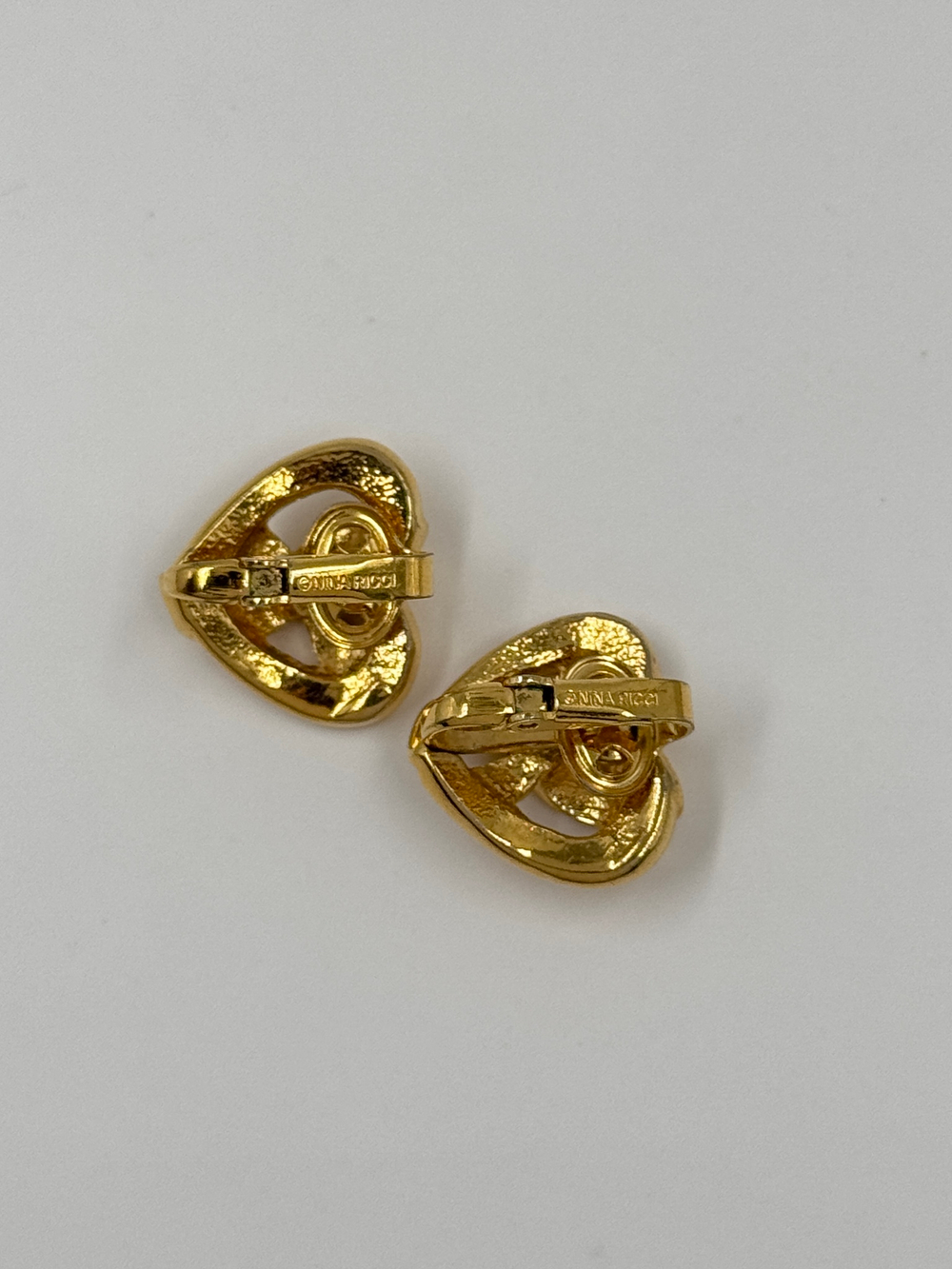 Клипсы Сердечки Nina Ricci