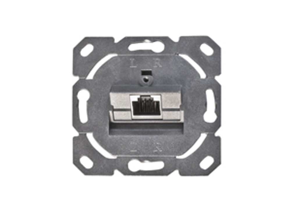 Компьютерная  розетка RJ45 Cat.6 UAE,  на 1 выход,  без накладки