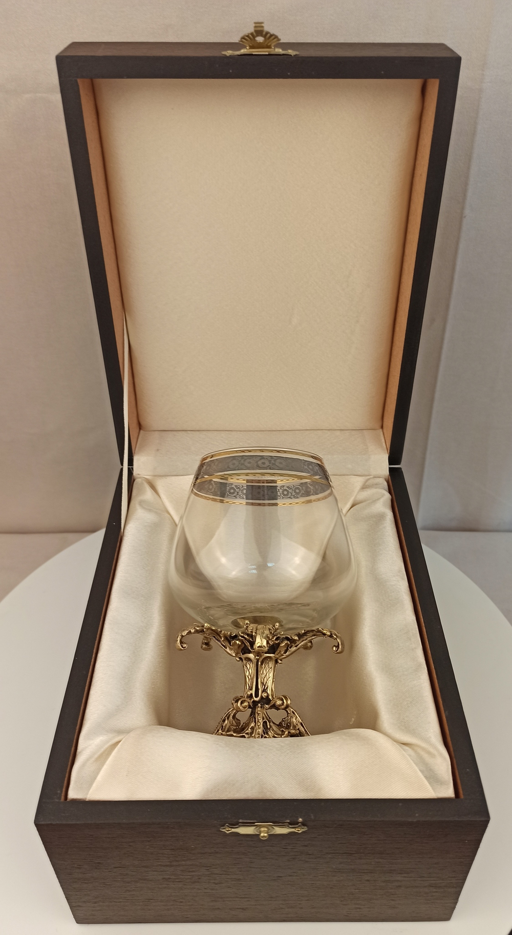 Бокал для коньяка "Богема" в подарочном футляре