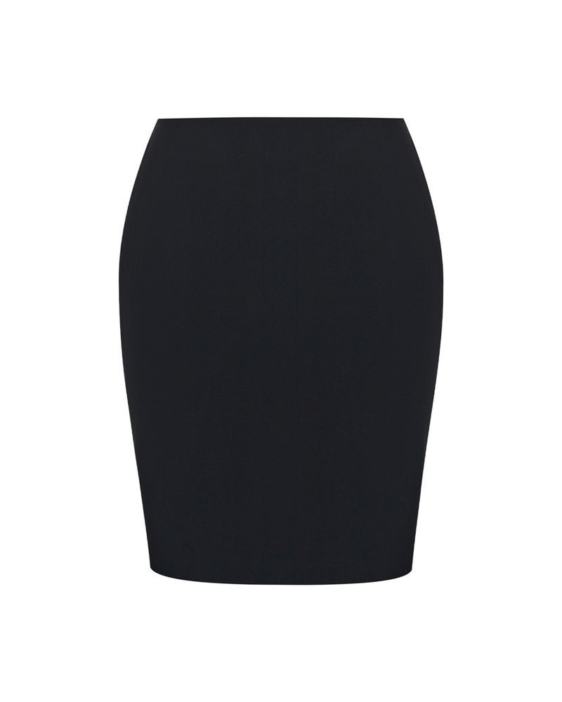 Юбка миди из костюмной ткани