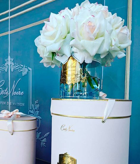 Большой букет роз бледно-розовый, Cote Noire