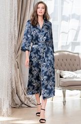 Длинный  халат на пуговицах MIA-Amore VANESSA ВАНЕСА 3779