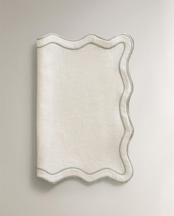 Zara Home сервировочная салфетка из смесовой ткани, 50 35 см · 7231/023