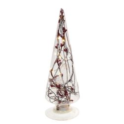 GAEM Изделие декоративное с подсветкой “Ёлка”, L8 W8 H25 см, (2хCR2032), 2в.