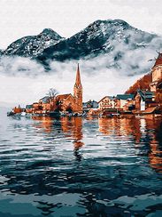 Картина по номерам "Утро в заливе", 40х50