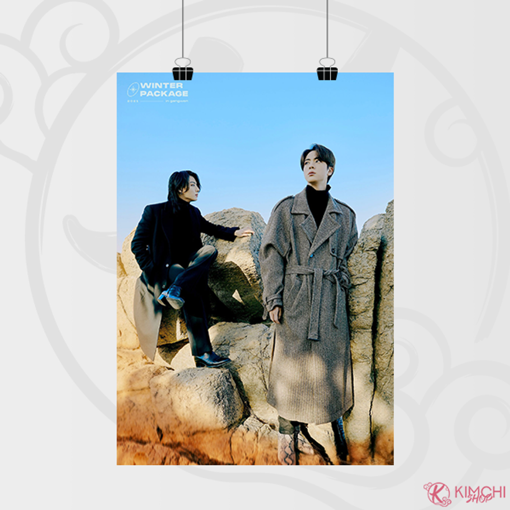 Постер А4 - BTS - WINTER PACKAGE 2021