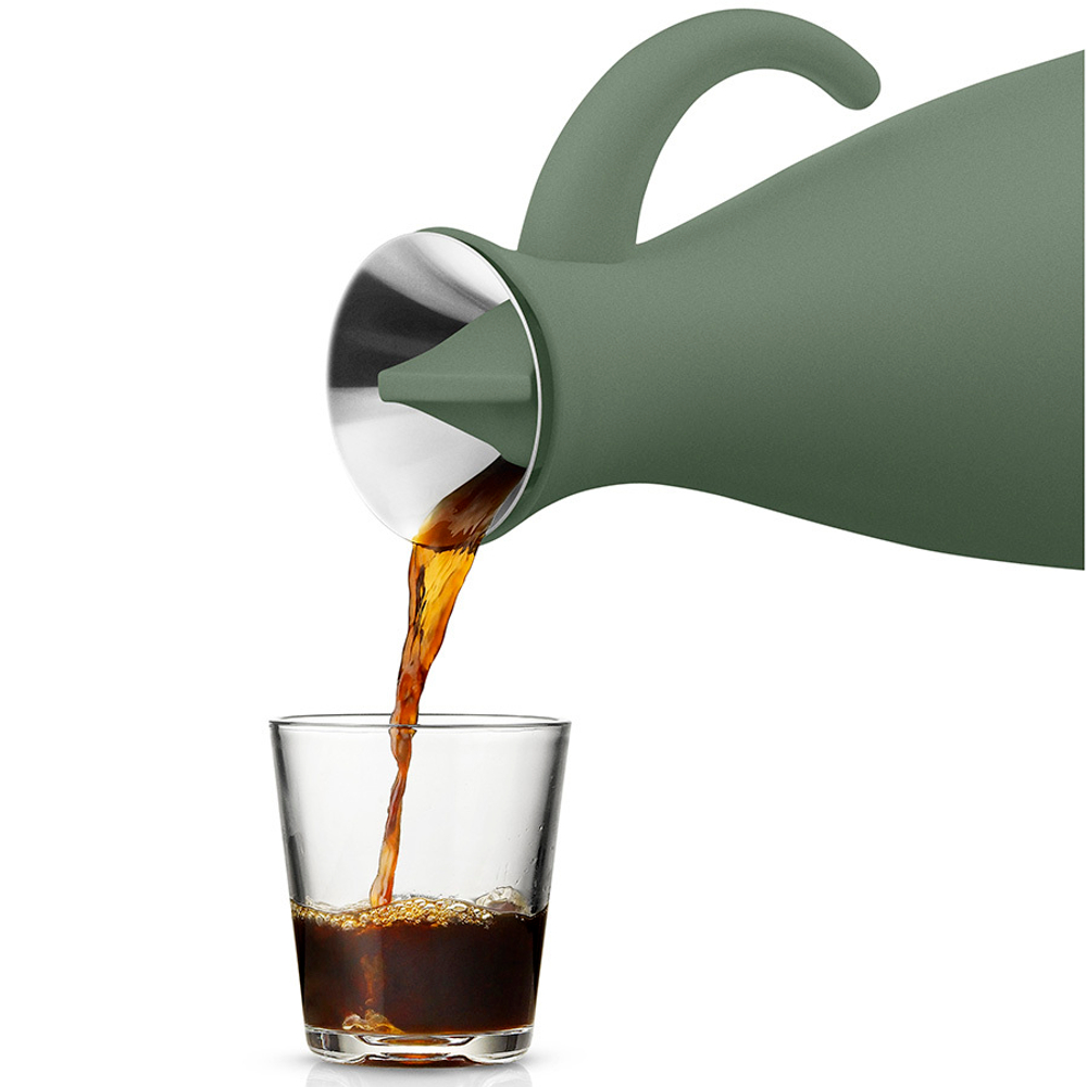 Термокувшин vacuum, 1 л, 29 см, зеленый