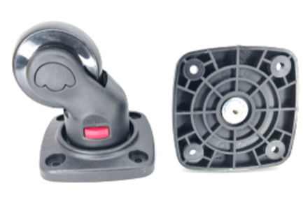 Колёса PLG-НК 22129B, d50, черный