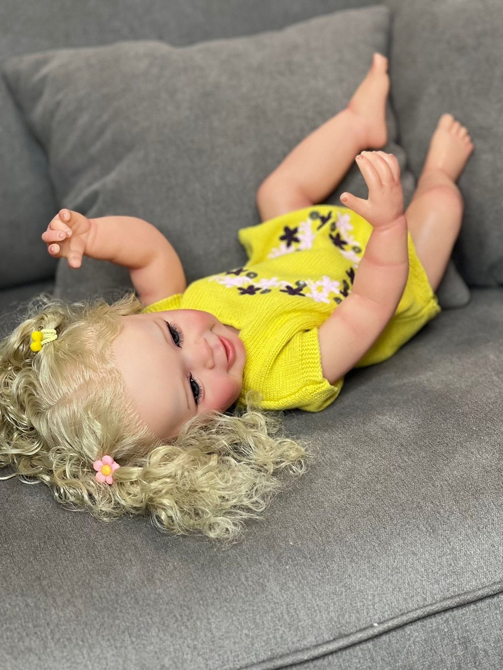 Кукла Реборн виниловая 55см в пакете (FA-560)