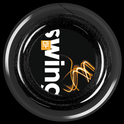 Теннисные струны GT Swing (200 m) - черный
